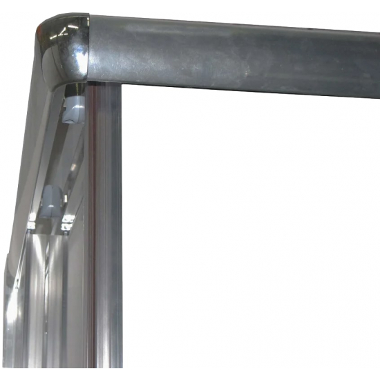 Душевой уголок PARLY QZ71S 70x100x195 стекло тонированное, профиль хром, низкий поддон