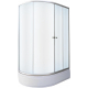 Душевой уголок PARLY ZFM1201 R 120x80x195 стекло матовое, профиль хром с поддоном