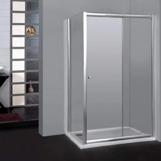 Душевой уголок RGW Classic CL-45 150x100 стекло прозрачное, профиль хром