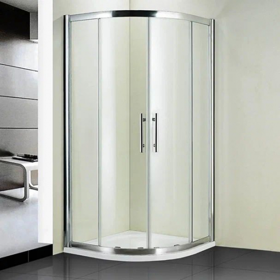 Душевой уголок RGW Hotel HO-51 100x100x195 стекло прозрачное, профиль хром