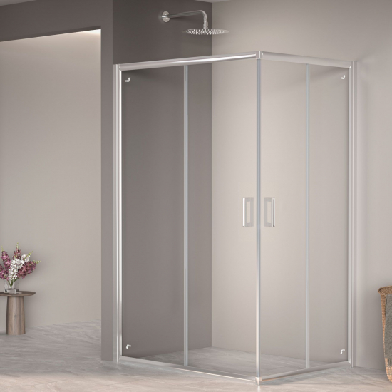 Душевой уголок RGW Passage PA-246 90x120x195 стекло прозрачное, профиль хром