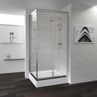 Душевой уголок RGW Passage PA-31 90x90x190 стекло прозрачное, профиль хром