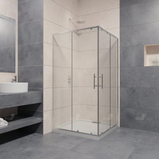 Душевой уголок RGW Passage PA-31 90x90x190 стекло прозрачное, профиль хром