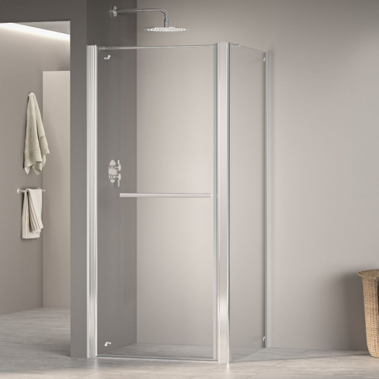 Душевой уголок RGW Passage PA-48 90x100 стекло прозрачное, профиль хром