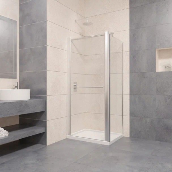 Душевой уголок RGW Passage PA-48 90x100 стекло прозрачное, профиль хром