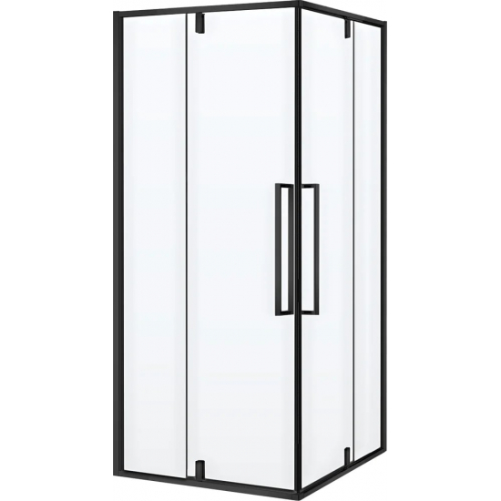 Душевой уголок RGW Stilvoll SV-33 B 90x90 стекло прозрачное, профиль чёрный