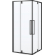 Душевой уголок RGW Stilvoll SV-33 B 90x90 стекло прозрачное, профиль чёрный