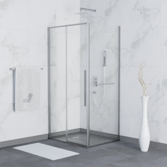 Душевой уголок RGW Stilvoll SV-42-1 150x100x195 стекло прозрачное, профиль хром