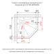 Душевой уголок RGW Stilvoll SV-82 R 80x80 стекло чёрная вуаль, профиль хром