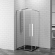 Душевой уголок RGW SV-31 90х90 стекло прозрачное, профиль хром