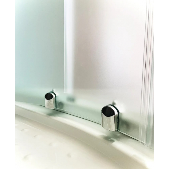 Душевой уголок ROYAL BATH RB 90HK-C 90x90x200 стекло матовое, профиль белый