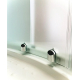 Душевой уголок ROYAL BATH RB 90HK-C 90x90x200 стекло матовое, профиль белый