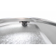 Душевой уголок SANTREK AQUA Lea-R-800-G-Chrome 80x80 стекло грейп, профиль хром
