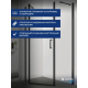 Душевой уголок SANTREK AQUA Luna-PNT-900-C-Matt Black 90x90 профиль чёрный