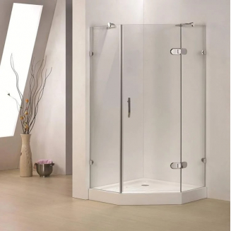 Душевой уголок TIMO BY-839 100x100x200 100C Clean Glass стекло прозрачное, с поддоном