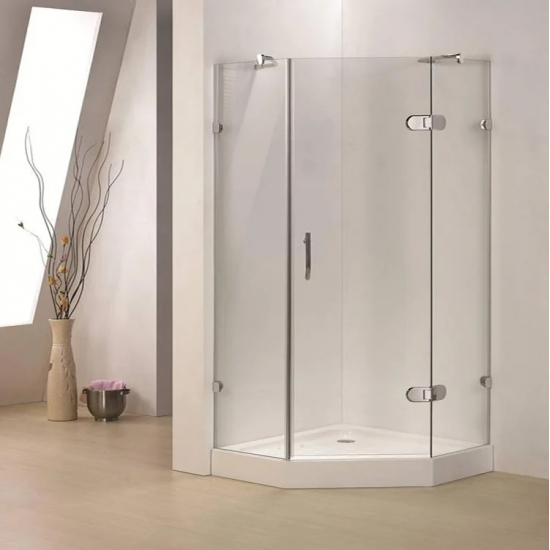 Душевой уголок TIMO BY-839 100x100x200 100C Clean Glass стекло прозрачное, с поддоном