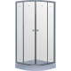 Душевой уголок TIMO TL-9001 90x90x200 Romb Glass стекло прозрачное с рисунком, с поддоном