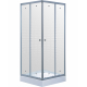 Душевой уголок TIMO TL-9002 90x90x200 Romb Glass стекло прозрачное с рисунком, с поддоном