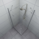 Душевой уголок ТРИТОН Брава-Хром 120x80x190 без поддона