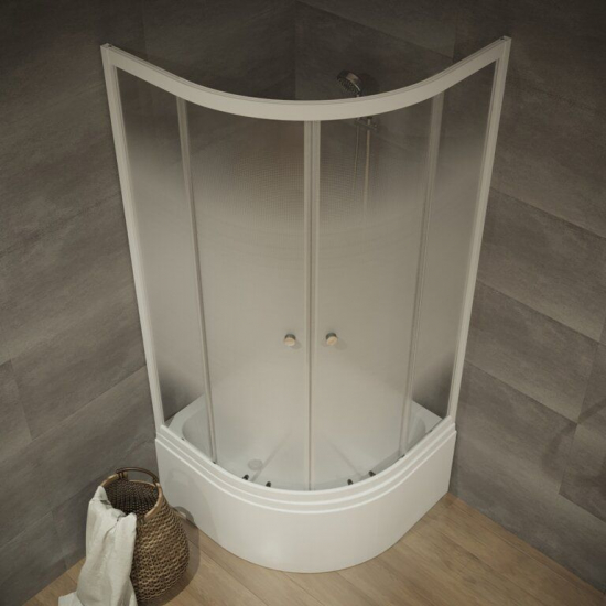 Душевой уголок ТРИТОН Лайт Б 90x90x192 с высоким поддоном