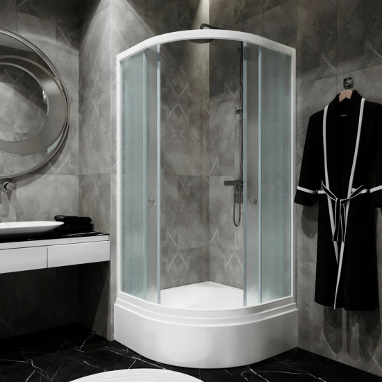 Душевой уголок ТРИТОН Риф B 100x100x205 с поддоном