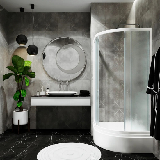 Душевой уголок ТРИТОН Риф B 100x100x205 с поддоном