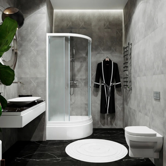 Душевой уголок ТРИТОН Риф B 100x100x205 с поддоном