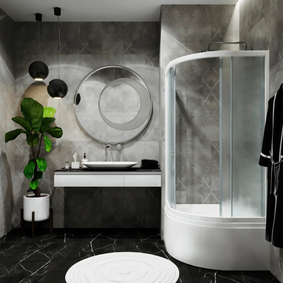 Душевой уголок ТРИТОН Риф Б 90x90x192 с поддоном