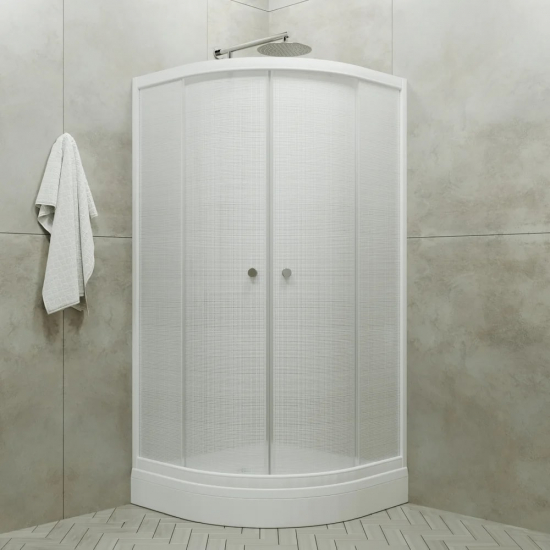 Душевой уголок ТРИТОН Стандарт А 90x90x191 лён с поддоном