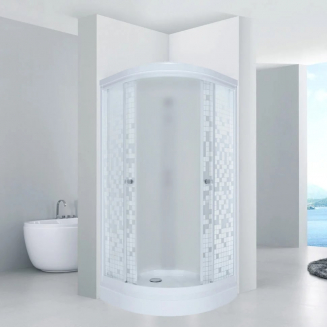 Душевой уголок ТРИТОН Стандарт А 90x90x191 мозаика, с поддоном