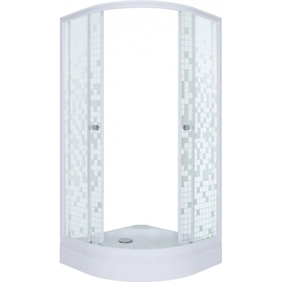 Душевой уголок ТРИТОН Стандарт А 90x90x191 мозаика, с поддоном
