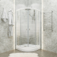 Душевой уголок ТРИТОН Стандарт А 90x90x191 полосы, с поддоном