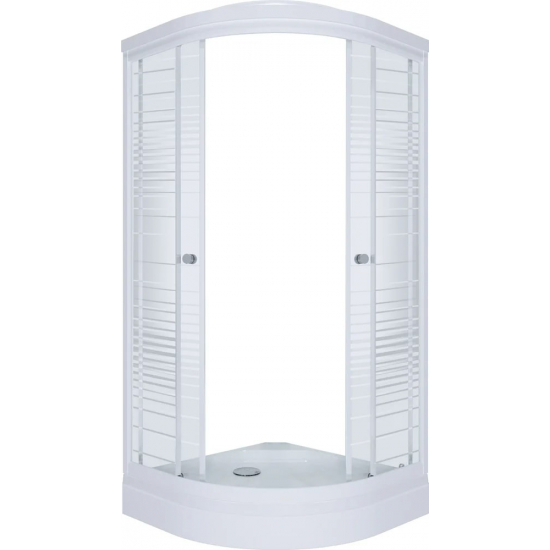 Душевой уголок ТРИТОН Стандарт А 90x90x191 полосы, с поддоном