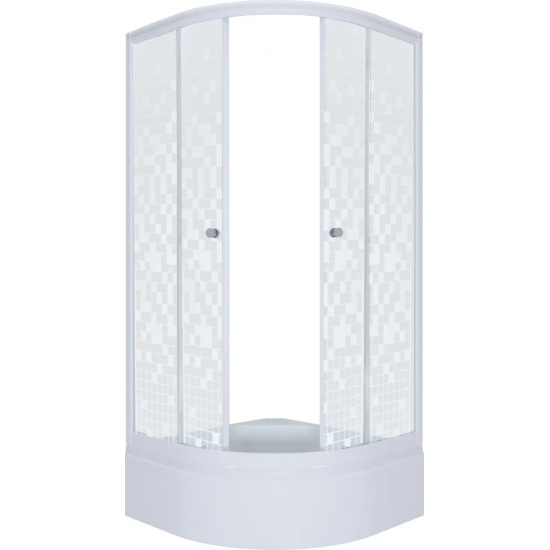 Душевой уголок ТРИТОН Стандарт В 90x90x205 мозаика, с поддоном