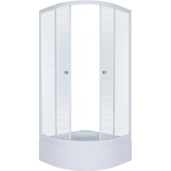 Душевой уголок ТРИТОН Стандарт В 90x90x205 полосы, с поддоном