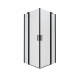 Душевой уголок ТРИТОН Тау-Блэк 90x90x207 без поддона