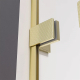 Душевой уголок VECONI Premium Alassio SP G 120x80 стекло прозрачное, профиль золотой