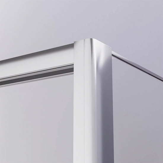Душевой уголок VECONI Premium Prato 300 SP CH-R 150x80 правый, стекло прозрачное, профиль хром