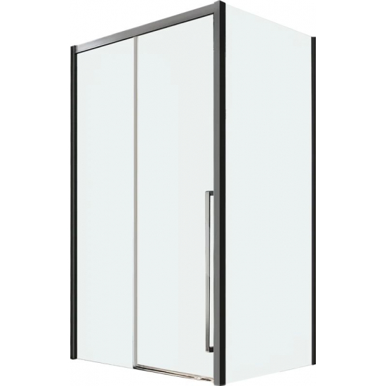 Душевой уголок VECONI Premium Trento PTC-SP-30GR 130x80, стекло прозрачное, профиль графит