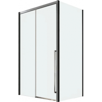 Душевой уголок VECONI Premium Trento PTC-SP-30GR 130x90, стекло прозрачное, профиль графит