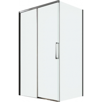 Душевой уголок VECONI Premium Trento PTC-SP-40GR 130x80, стекло прозрачное, профиль графит