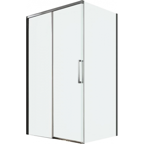 Душевой уголок VECONI Premium Trento PTC-SP-40GR 130x80, стекло прозрачное, профиль графит