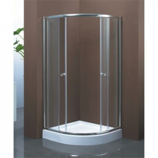Душевой уголок ВОДНЫЙ МИР ВМ-8120 90x90x195 стекло белое рифлёное, с поддоном