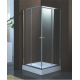 Душевой уголок ВОДНЫЙ МИР ВМ-8127 80x80x196 стекло белое рифлёное, с поддоном