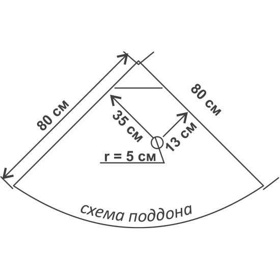 Душевой уголок ВОДНЫЙ МИР ВМ-8140 80x80x196 стекло белое рифлёное, с поддоном