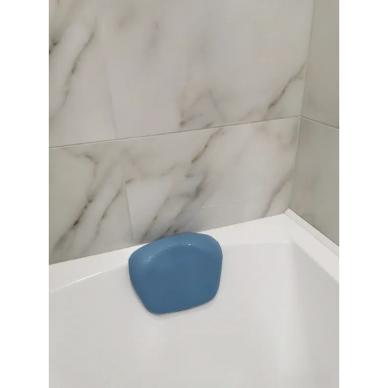 Подголовник для ванны 1МАРКА Relax (RB) голубой