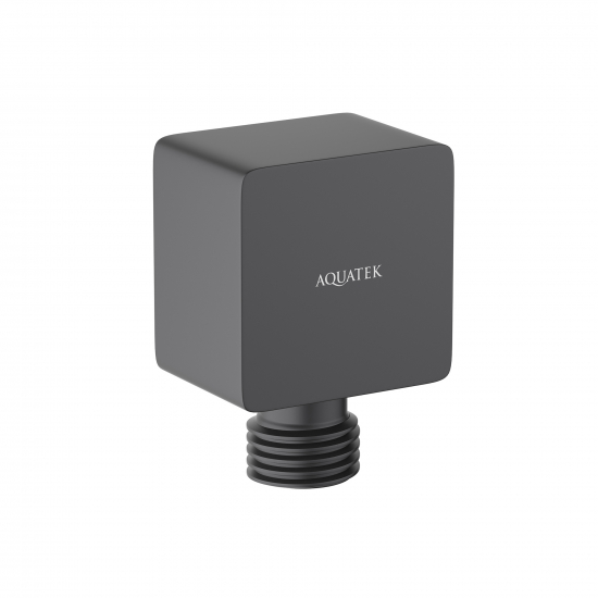 Шланговое подключение AQUATEK AQ2459MB матовый чёрный