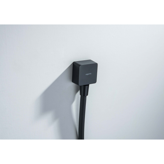Шланговое подключение AQUATEK AQ2459MB матовый чёрный