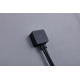 Шланговое подключение AQUATEK AQ2459MB матовый чёрный