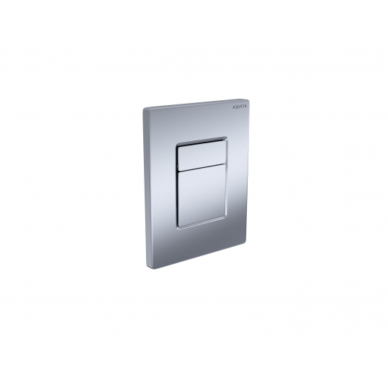 Кнопка для инсталляции AQUATEK PNN-0000003 (025СQ) хром матовый, пневматическая